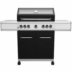 Grillfürst G520G 5-Brenner Gasgrill Mit Hochtemperaturbrenner, Heckbrenner Und Gusseisen Rosten - X-DEAL Inkl. Zubehörpaket
