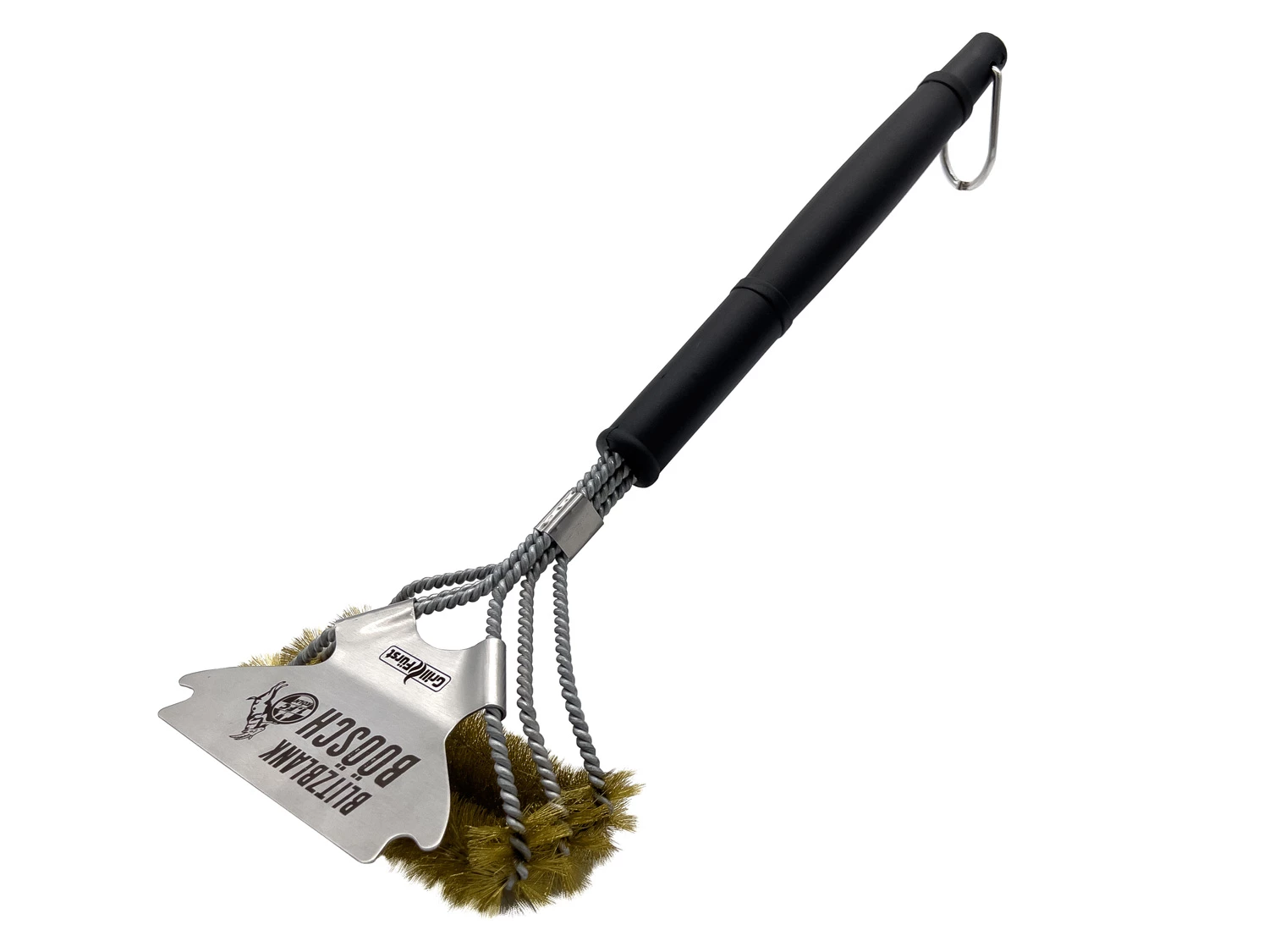 Grillfürst Grillbürste - 1. FC Köln Edition - Messing, Mit Breitem 3-fach Bürstenkopf Und Schaber 1 Grillfürst Grillbürste - 1. FC Köln Edition - Messing, Mit Breitem 3-fach Bürstenkopf Und Schaber