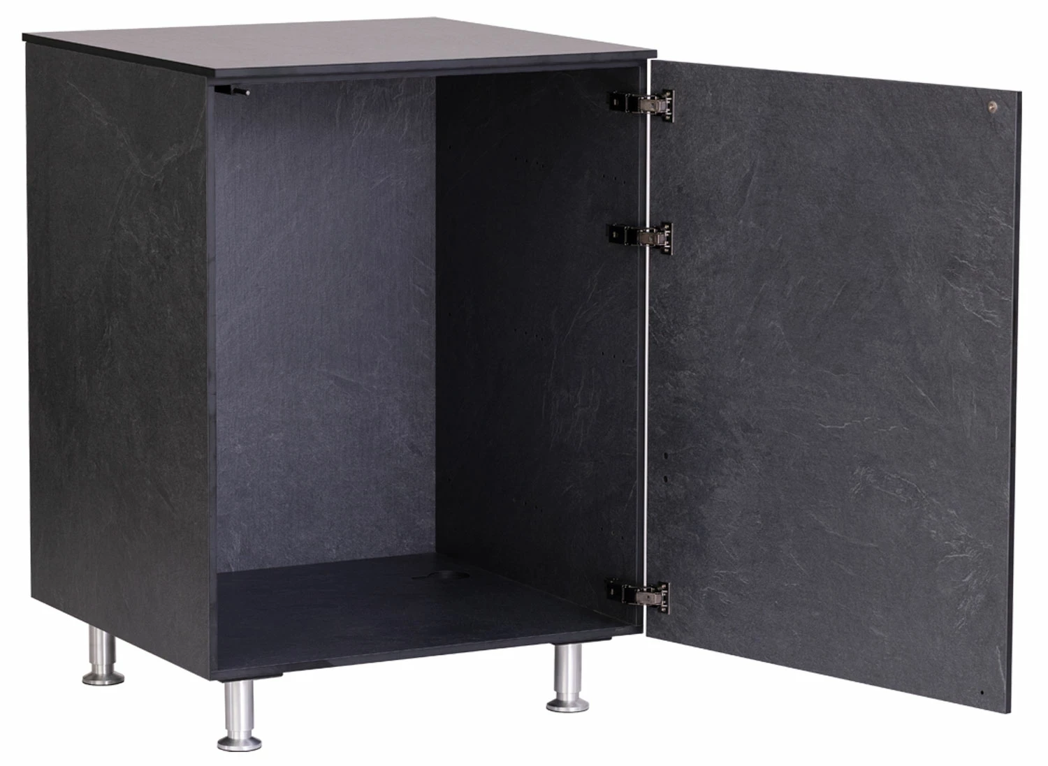 Grillfürst Outdoor Küche Schrank Modul Klein OKS66 Schiefer 2 Grillfürst Outdoor Küche Schrank Modul Klein OKS66 Schiefer – Bild 2