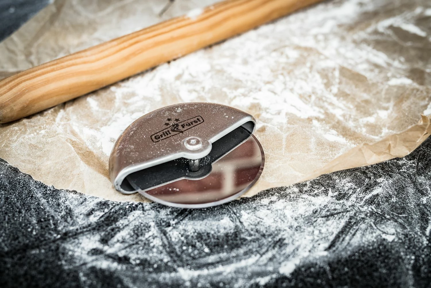 Grillfürst Pizzaschneider / Pizzarad Edelstahl 10cm 1 Grillfürst Pizzaschneider / Pizzarad Edelstahl 10cm