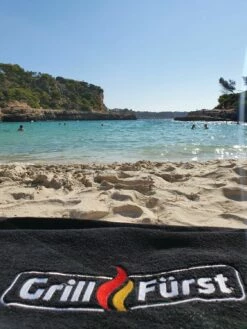 Grillfürst Premium Saunatuch / Handtuch / Badetuch / Strandtuch XL, 100% Baumwolle, 90 X 200 Cm