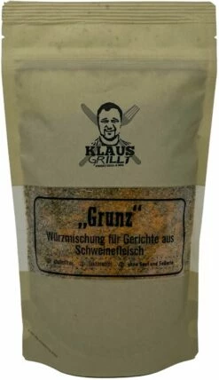 Grunz Gewürzmischung 250 G Beutel By Klaus Grillt