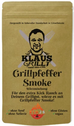 Grillpfeffer Smoke 250 G Beutel By Klaus Grillt
