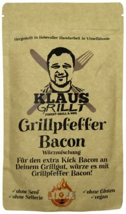 Grillpfeffer Bacon 250 G Beutel By Klaus Grillt