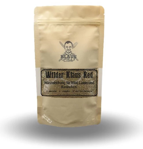 Wilder Klaus Red Gewürzmischung 150 G Beutel By Klaus Grillt 1 Wilder Klaus Red Gewürzmischung 150 G Beutel By Klaus Grillt