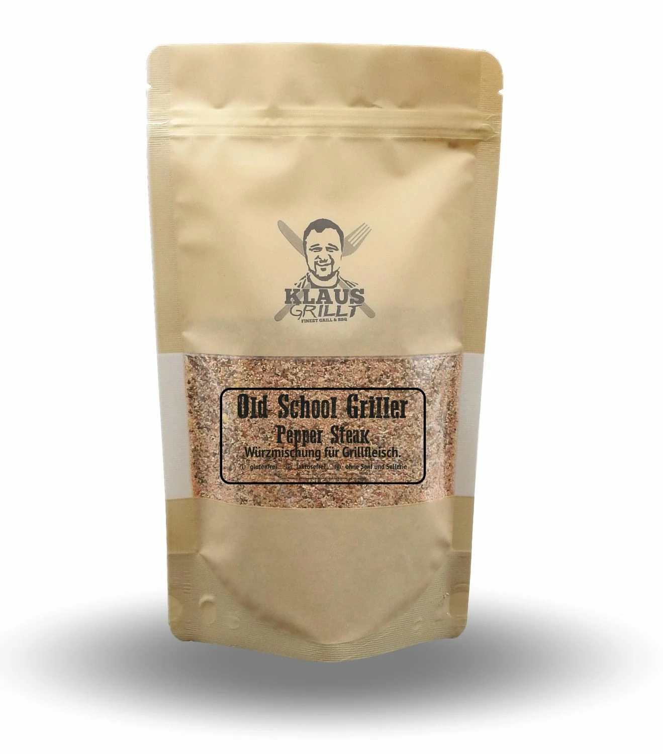 Old School Griller Pepper Steak 250 G Beutel By Klaus Grillt 1 Old School Griller Pepper Steak 250 G Beutel By Klaus Grillt