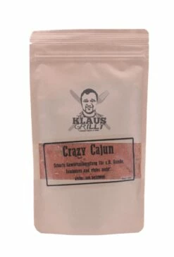Crazy Cajun Gewürzmischung 200 G Beutel By Klaus Grillt