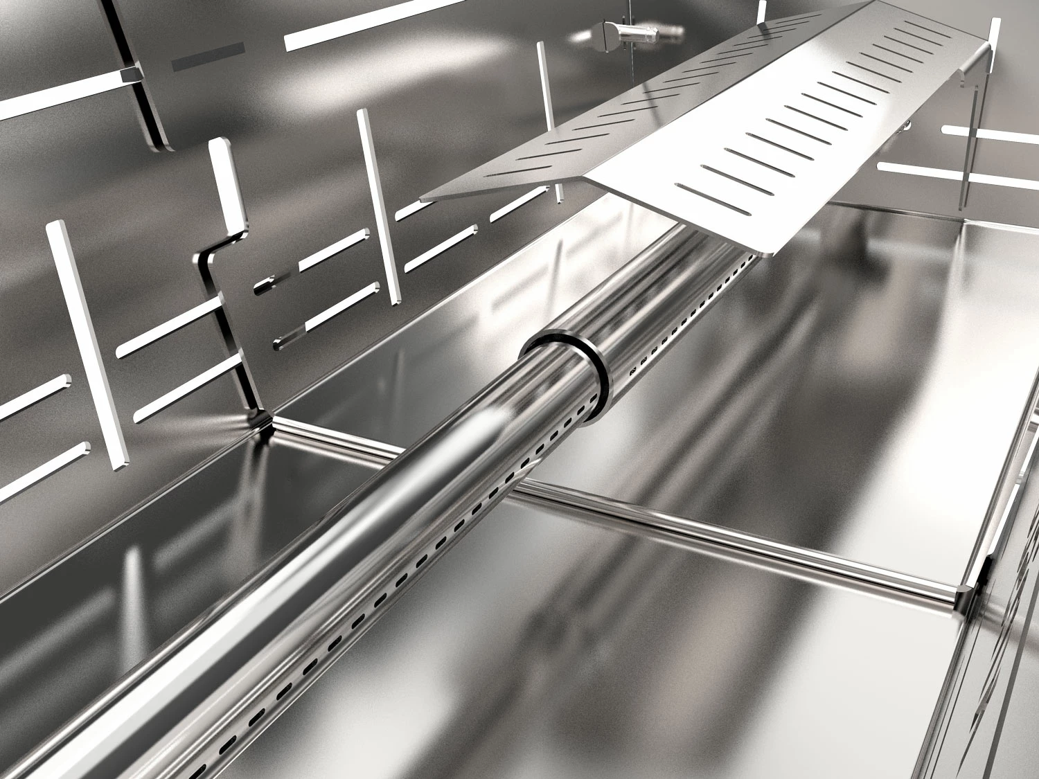 Knister Edelstahl-Gasgrill - Ausziehbarer Kompaktgrill 9 Knister Edelstahl-Gasgrill - Ausziehbarer Kompaktgrill – Bild 9