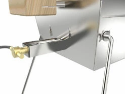 Knister Edelstahl-Gasgrill - Ausziehbarer Kompaktgrill 14 Knister Edelstahl-Gasgrill - Ausziehbarer Kompaktgrill -Grill Verkaufs-Shop Knister Edelstahl Gasgrill Kompaktgrill Gasanschluss Detail