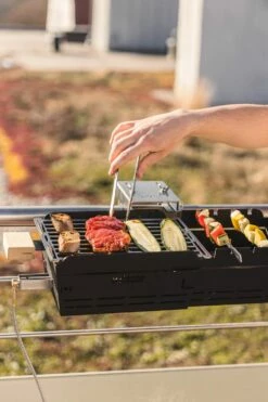 Knister Gasgrill - Ausziehbarer Kompaktgrill 31 Knister Gasgrill - Ausziehbarer Kompaktgrill -Grill Verkaufs-Shop Knister Gasgrill Fleisch Grillrost Spiesse