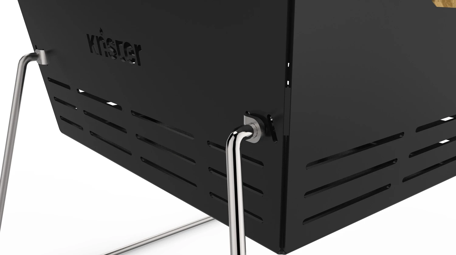 Knister Grill Small - Holzkohle Kompaktgrill 5 Knister Grill Small - Holzkohle Kompaktgrill – Bild 5