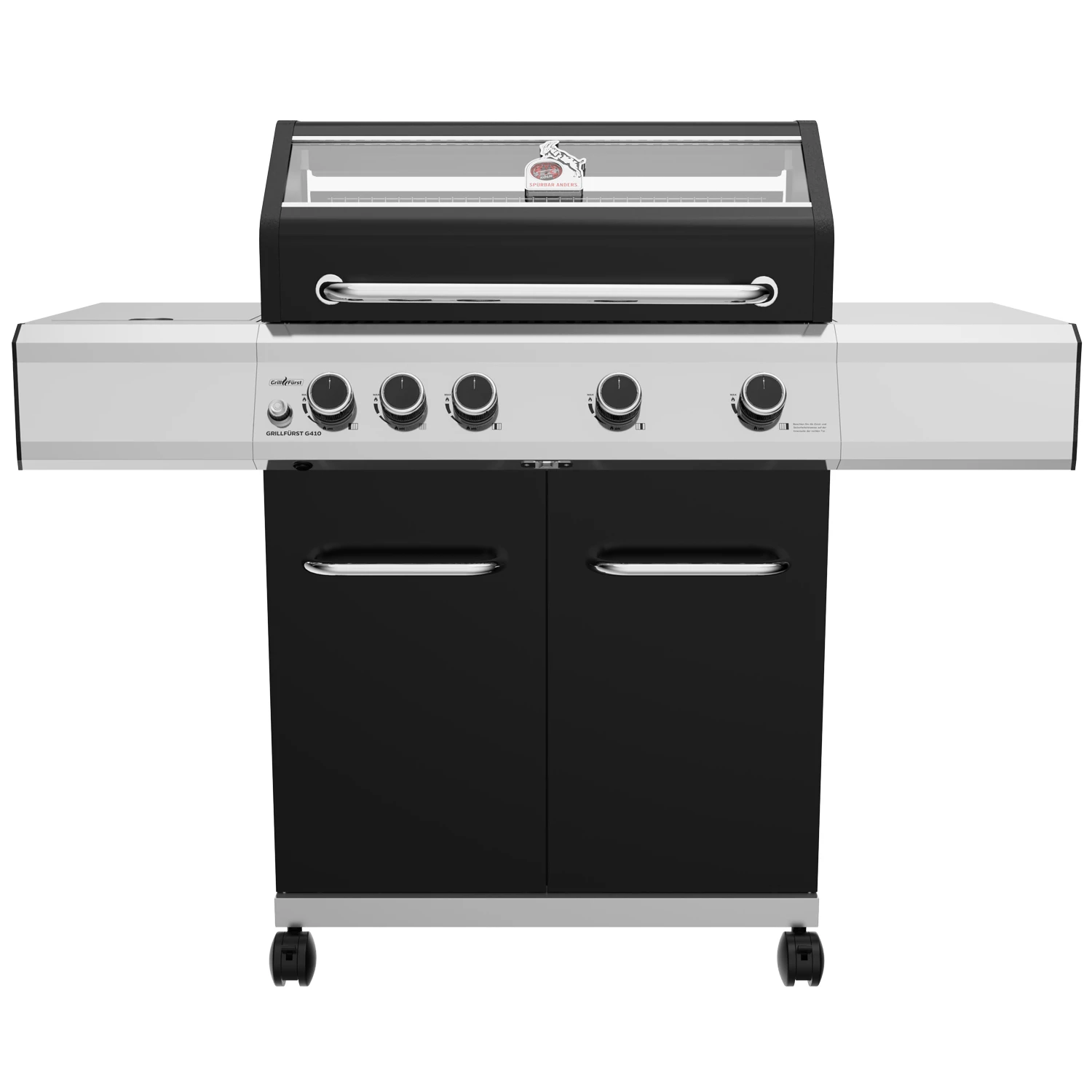 Grillfürst G410G 4-Brenner Gasgrill - 1. FC Köln Edition - Gusseisenroste 1 Grillfürst G410G 4-Brenner Gasgrill - 1. FC Köln Edition - Gusseisenroste