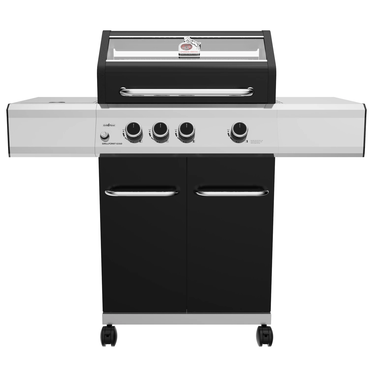 Grillfürst G310G 3-Brenner Gasgrill - 1. FC Köln Edition - Gusseisenroste 1 Grillfürst G310G 3-Brenner Gasgrill - 1. FC Köln Edition - Gusseisenroste