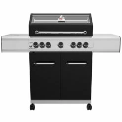 Grillfürst G520E 5-Brenner Gasgrill - 1. FC Köln Edition - Edelstahlroste