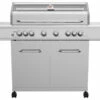 Grillfürst G621E 6-Brenner Edelstahl-Gasgrill - 1. FC Köln Edition - Edelstahlroste