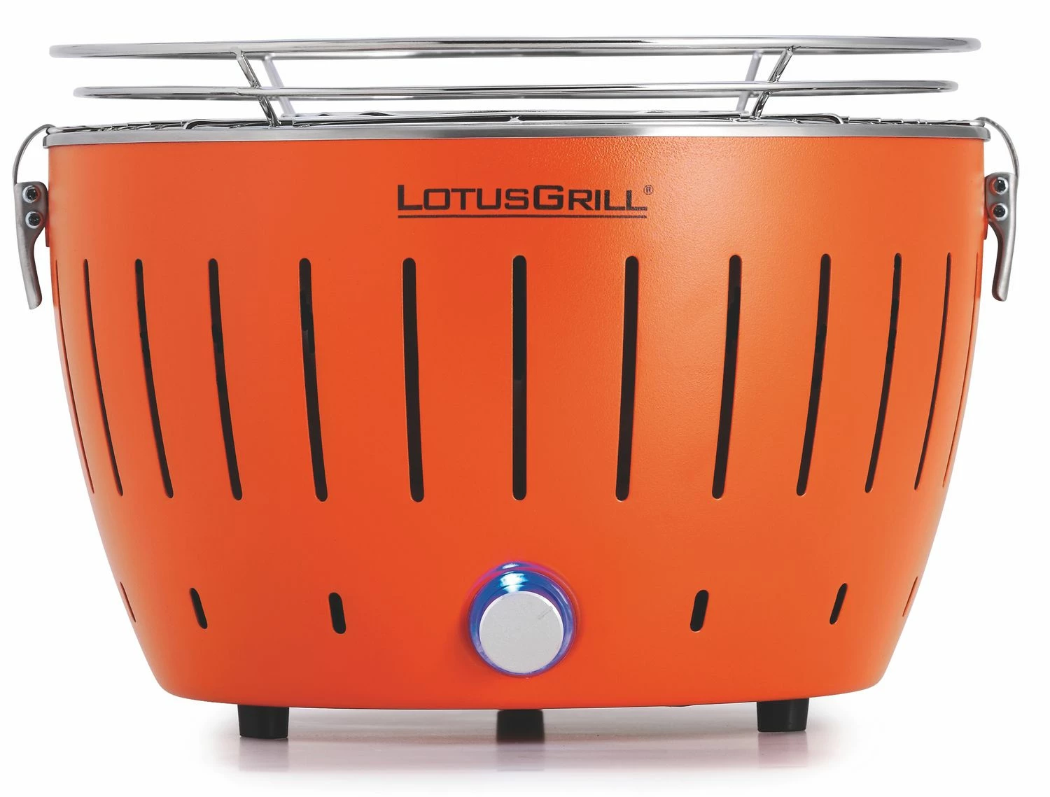 LotusGrill S - Holzkohle Tischgrill - Mandarineorange Inkl. Tasche 1 LotusGrill S - Holzkohle Tischgrill - Mandarineorange Inkl. Tasche