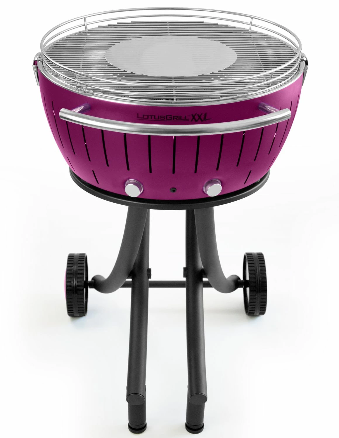 LotusGrill XXL - Holzkohle Grillstation - Pflaumenlila 1 LotusGrill XXL - Holzkohle Grillstation - Pflaumenlila