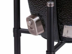 Monolith Grill LeCHEF BBQ GURU - PRO-Serie 2.0 Schwarz - MIT Gestell Und Seitentischen - Inkl. DynaQ Controller Set -Grill Verkaufs-Shop Monolith BBQ Guru Version 1