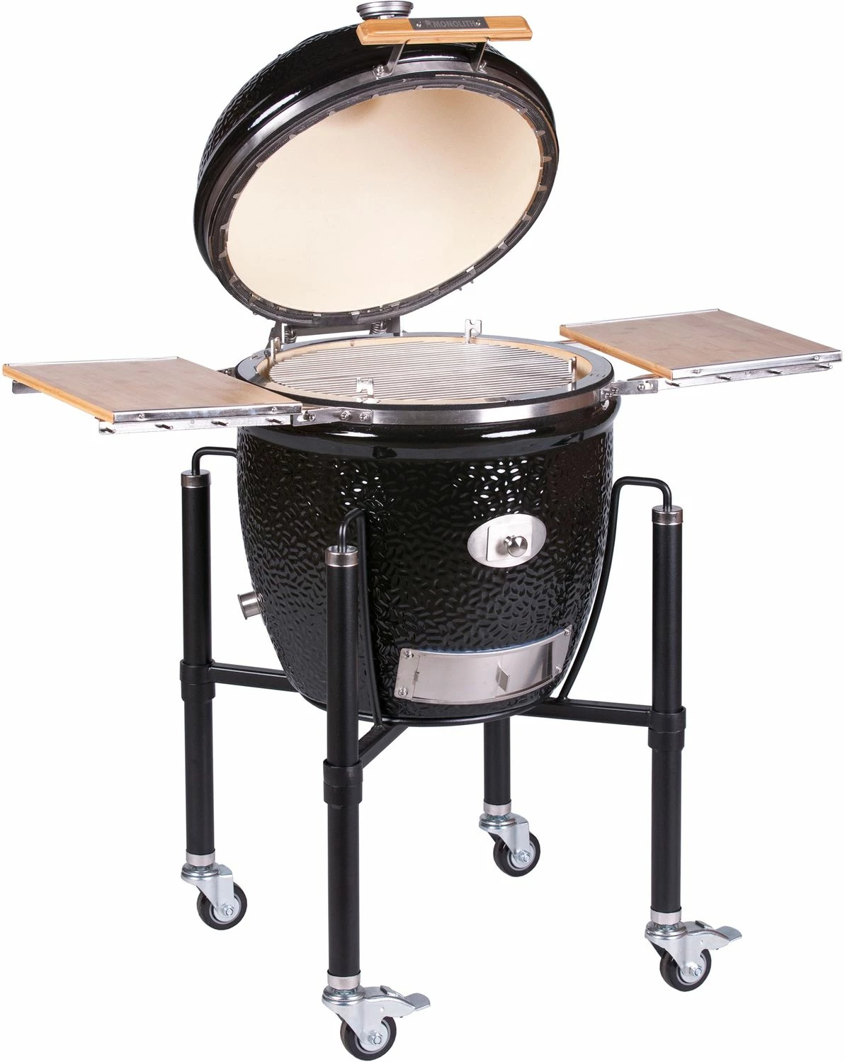 Monolith Grill CLASSIC PRO-Serie 2.0 Schwarz - MIT Gestell Und Seitentischen 5 Monolith Grill CLASSIC PRO-Serie 2.0 Schwarz - MIT Gestell Und Seitentischen – Bild 5