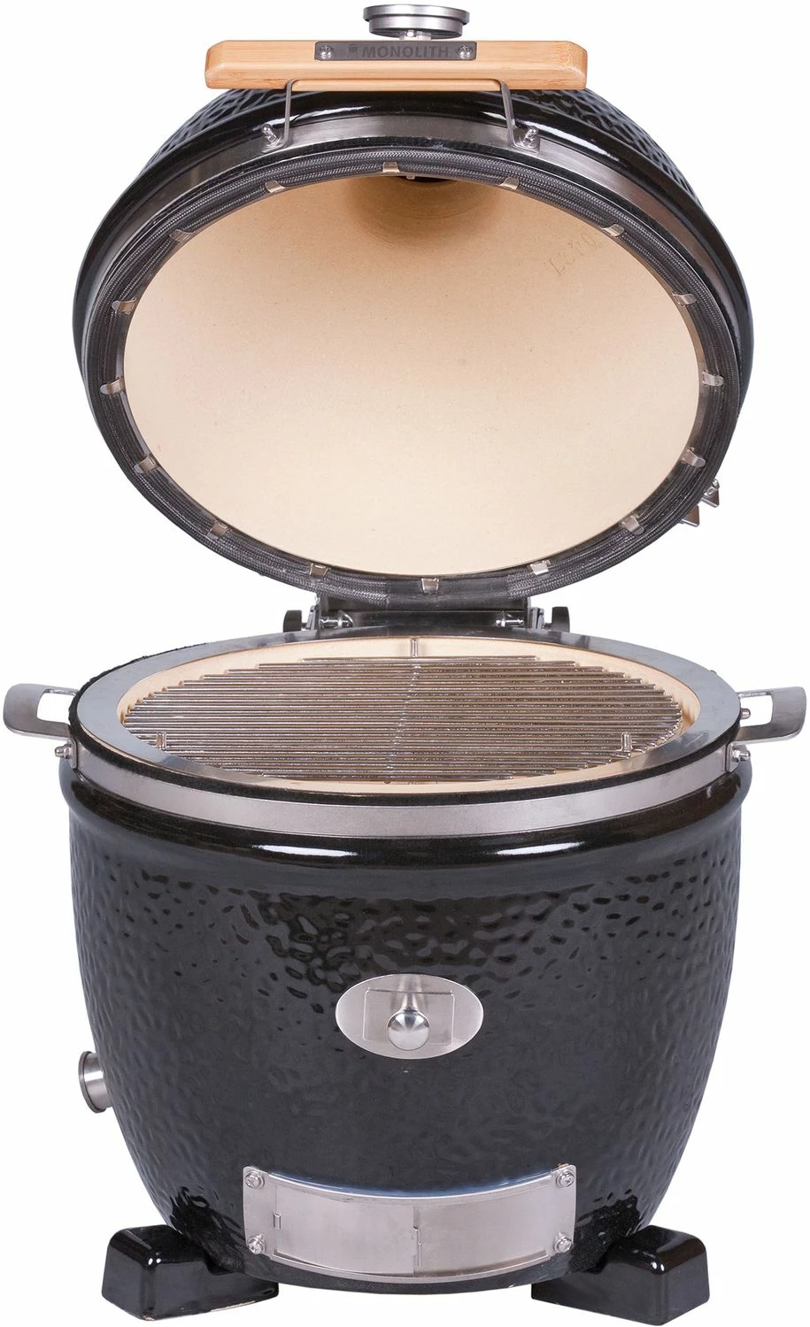 Monolith Grill Junior PRO Serie 2.0 Schwarz - OHNE Gestell 1 Monolith Grill Junior PRO Serie 2.0 Schwarz - OHNE Gestell