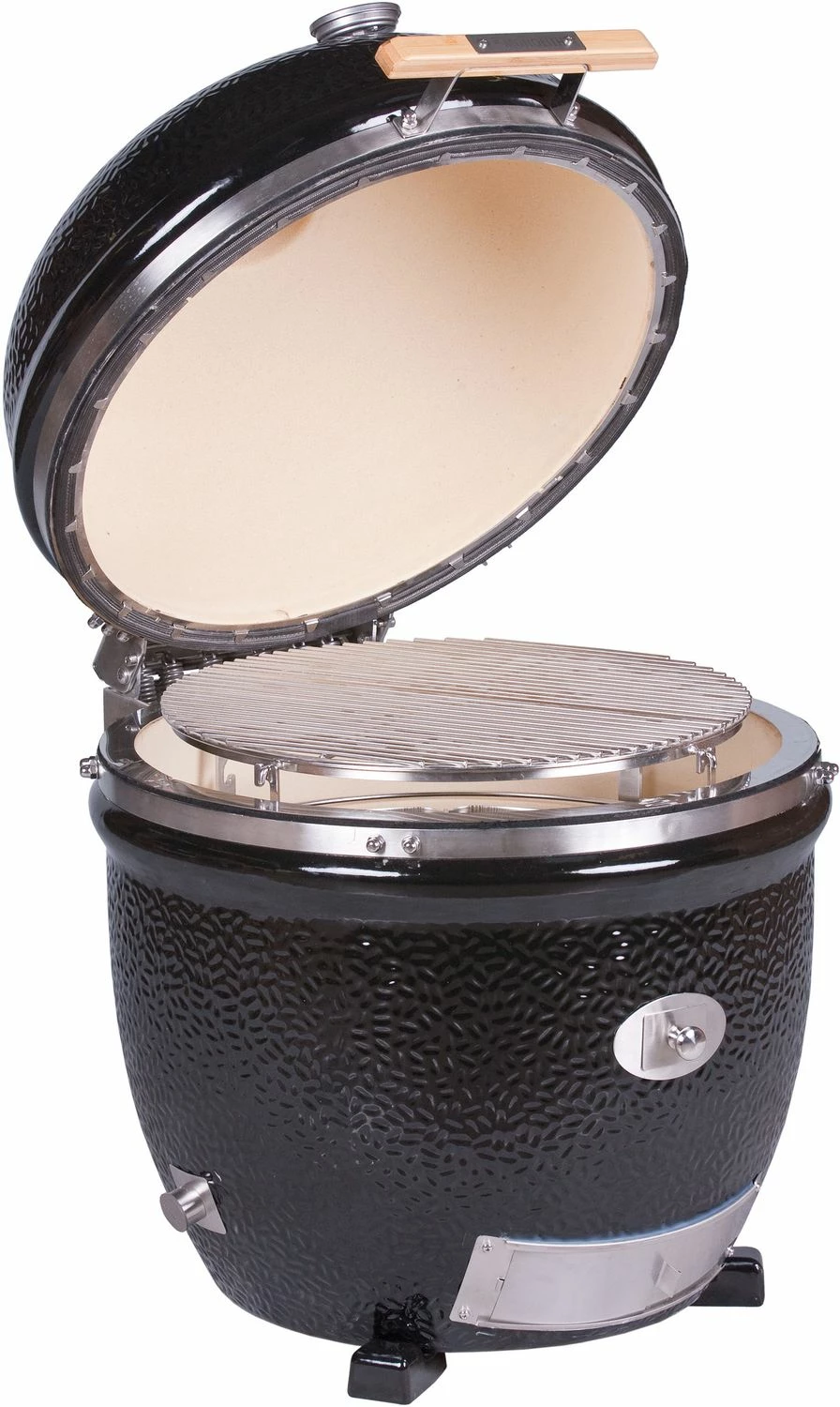 Monolith Grill LeCHEF PRO-Serie 2.0 Schwarz - OHNE Gestell Und Seitentische 2 Monolith Grill LeCHEF PRO-Serie 2.0 Schwarz - OHNE Gestell Und Seitentische – Bild 2