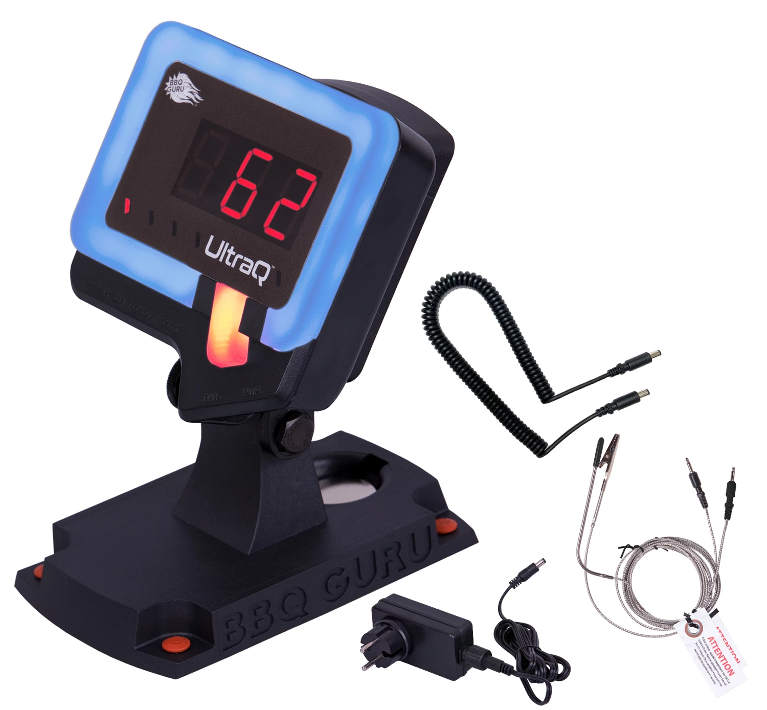 Monolith Grill LeCHEF BBQ GURU - PRO-Serie 2.0 Schwarz - OHNE Gestell Und Seitentische - Inkl. UltraQ Controller Set 1 Monolith Grill LeCHEF BBQ GURU - PRO-Serie 2.0 Schwarz - OHNE Gestell Und Seitentische - Inkl. UltraQ Controller Set