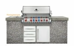 Napoleon Prestige Pro 665-3 Edelstahl Einbaugrill Erdgas - Inkl. Drehspieß - Modell 2023 19 Napoleon Prestige Pro 665-3 Edelstahl Einbaugrill Erdgas - Inkl. Drehspieß - Modell 2023 -Grill Verkaufs-Shop Napoelon Prestige Pro 665 Einbaugrill Montagebeispiel