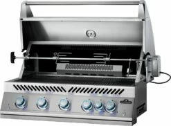 Napoleon 700-Series 38" BIG38 Edelstahl Einbaugrill Inkl. Drehspieß - Modell 2023 -Grill Verkaufs-Shop Napoleon Einbaugrill 700 Series BIG38 Drehspiess Forken