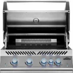 Napoleon 700-Series 32" BIG32 Edelstahl Einbaugrill Inkl. Drehspieß - Modell 2023 20 Napoleon 700-Series 32" BIG32 Edelstahl Einbaugrill Inkl. Drehspieß - Modell 2023 -Grill Verkaufs-Shop Napoleon Einbaugrill BIG32 Warmhalterost Edelstahl hinten