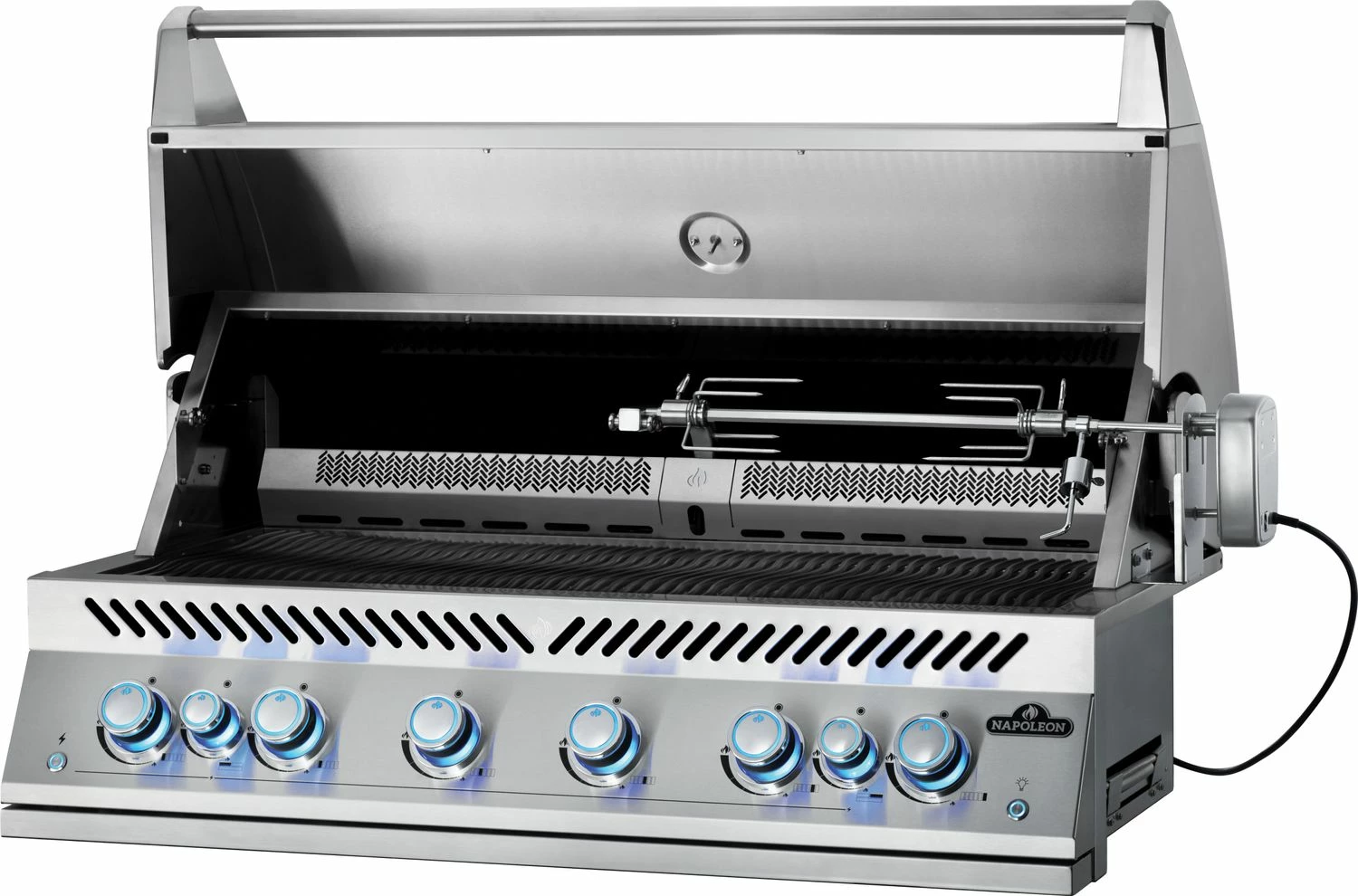 Napoleon 700-Series 44" BIG44 Edelstahl Einbaugrill Inkl. Drehspieß - Modell 2023 9 Napoleon 700-Series 44" BIG44 Edelstahl Einbaugrill Inkl. Drehspieß - Modell 2023 – Bild 9