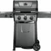 Napoleon Freestyle 365 Gasgrill, Graphit - Mit Seitenbrenner - Modell 2023 - X-DEAL Inkl. Drehspiess