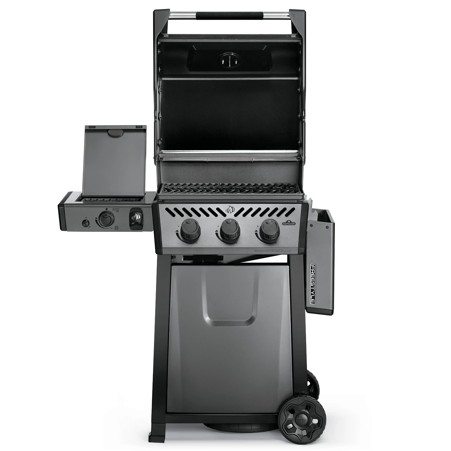 Napoleon Freestyle 365 Gasgrill, Graphit - Mit Sizzle Zone - Modell 2023 - X-DEAL Inkl. Drehspiess 3 Napoleon Freestyle 365 Gasgrill, Graphit - Mit Sizzle Zone - Modell 2023 - X-DEAL Inkl. Drehspiess – Bild 3