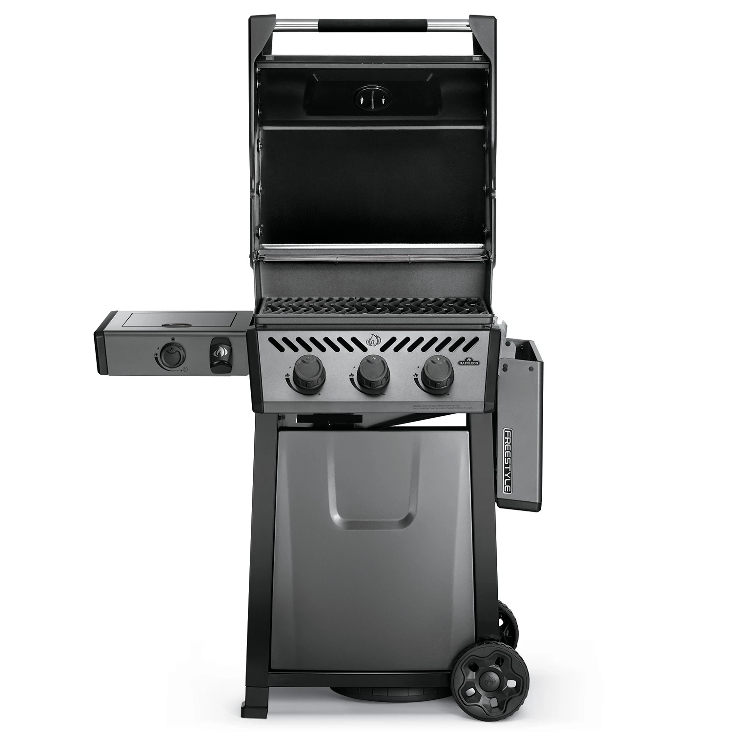 Napoleon Freestyle 365 Gasgrill, Graphit - Mit Seitenbrenner - Modell 2023 - X-DEAL Inkl. Abdeckhaube Und Gussplatte 3 Napoleon Freestyle 365 Gasgrill, Graphit - Mit Seitenbrenner - Modell 2023 - X-DEAL Inkl. Abdeckhaube Und Gussplatte – Bild 3