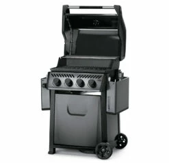 Napoleon Freestyle 425 Gasgrill, Graphit - Modell 2023 -Grill Verkaufs-Shop Napoleon Freestyle 425 Gasgrill Side Deckel offen 2