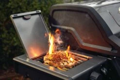 Napoleon Freestyle 425 Gasgrill, Graphit - Mit Sizzle Zone - Modell 2023 - X-DEAL Inkl. Drehspieß -Grill Verkaufs-Shop Napoleon Freestyle Sizzle Zone mit Steaks