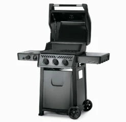 Napoleon Freestyle 365 Gasgrill, Graphit - Mit Sizzle Zone - Modell 2023 - X-DEAL Inkl. Drehspiess 23 Napoleon Freestyle 365 Gasgrill, Graphit - Mit Sizzle Zone - Modell 2023 - X-DEAL Inkl. Drehspiess -Grill Verkaufs-Shop Napoleon Gasgrill Freestyle 365 Side Deckel offen