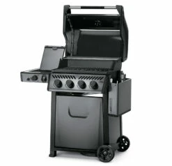 Napoleon Freestyle 425 Gasgrill, Graphit - Mit Sizzle Zone - Modell 2023 -Grill Verkaufs-Shop Napoleon Gasgrill Freestyle 425 Sizzle Zone Seite abgeklappt 1