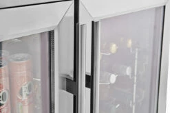 Napoleon Outdoor - Kühlschrank, 210 Liter, 2-türig Mit Doppelverglasung Und LED Beleuchtung - Wasserdicht Nach IP24 -Grill Verkaufs-Shop Napoleon Outdoor Kueche Kuehlschrank Griffe