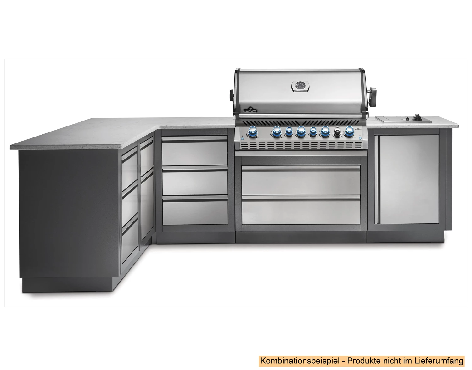 Napoleon Outdoor Küche Oasis Einbau Grill-Unterschrank BIPRO665 / BILEX605 2 Napoleon Outdoor Küche Oasis Einbau Grill-Unterschrank BIPRO665 / BILEX605 – Bild 2