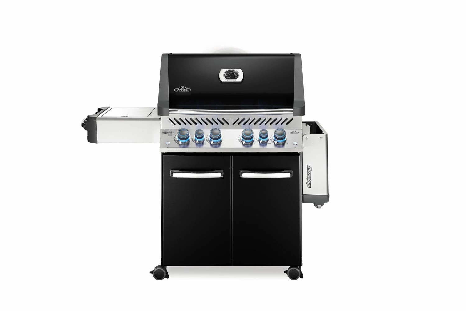 Napoleon Prestige 500 Gasgrill, Schwarz - Mit Safety Glow - X-DEAL Inkl. Grillthermometer, Schneidebrett Und Windschild Für SIZZLE ZONE 4 Napoleon Prestige 500 Gasgrill, Schwarz - Mit Safety Glow - X-DEAL Inkl. Grillthermometer, Schneidebrett Und Windschild Für SIZZLE ZONE – Bild 4