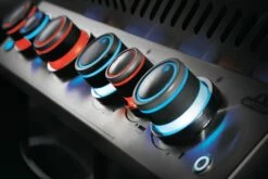 Napoleon Prestige 500 Edelstahl Gasgrill - Mit Safety Glow - Modell 2023 -Grill Verkaufs-Shop Napoleon Prestige 500 Safety Glow Drehreglerbeleuchtung 1