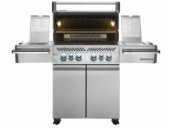 Napoleon Prestige Pro 500-3 Edelstahl Gasgrill Inkl. Drehspieß - X-DEAL Inkl. Napoleon TravelQ PRO285 Kompakt Gasgrill -Grill Verkaufs-Shop Napoleon Prestige Pro 500 offen 01