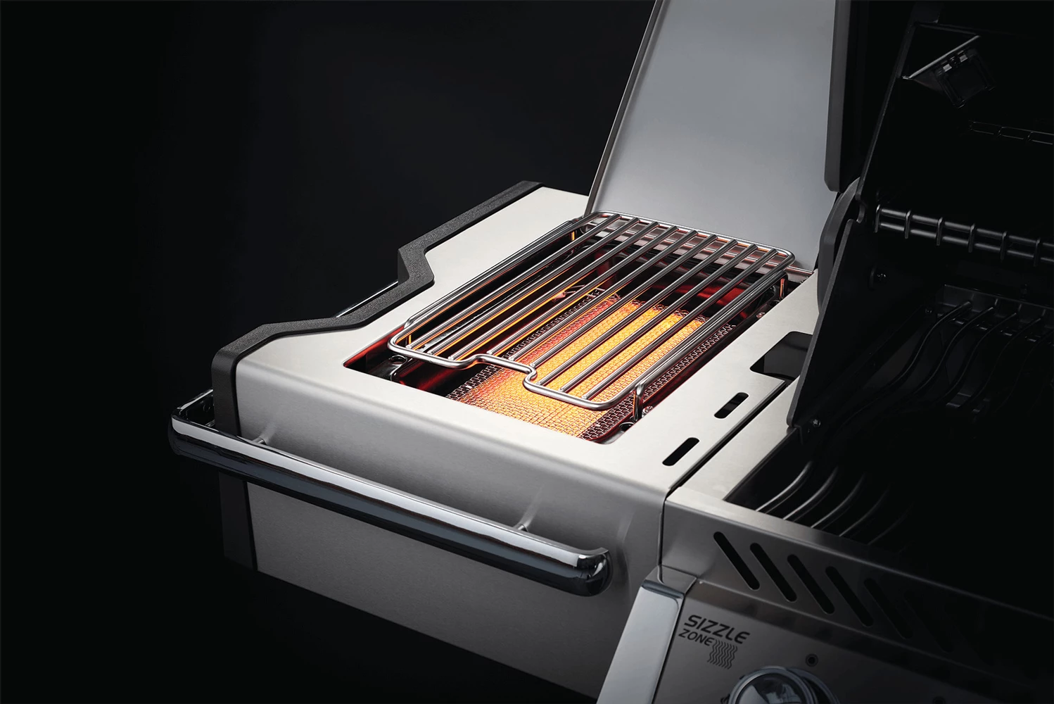 Napoleon Prestige Pro 500-3 Edelstahl Gasgrill Inkl. Drehspieß - X-DEAL Inkl. Napoleon Holzkohlegrill Kugelgrill Ø 57cm 10 Napoleon Prestige Pro 500-3 Edelstahl Gasgrill Inkl. Drehspieß - X-DEAL Inkl. Napoleon Holzkohlegrill Kugelgrill Ø 57cm – Bild 10