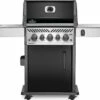 Napoleon Rogue SE 425 Gasgrill, Schwarz Mit Gussrosten - Hero Modell 2023 Inkl. Drehspieß - SMART Deal Inkl. Grillfürst Grill Control