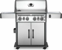 Napoleon Rogue SE 525 Edelstahl Gasgrill Mit Sizzle Zone Und Heckbrenner - SMART Deal Inkl. Grillfürst Grill Control - Modell 2023