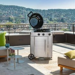 Outdoorchef Gas Kugelgrill Arosa 570 G Premium Steel Inkl. Seitenkocher 8 Outdoorchef Gas Kugelgrill Arosa 570 G Premium Steel Inkl. Seitenkocher -Grill Verkaufs-Shop Outdoorchef Arosa Premium Steel mood 1
