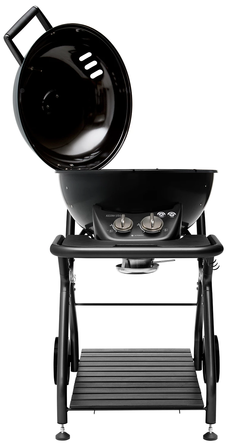 Outdoorchef Gas Kugelgrill Ascona 570 G All Black 1 Outdoorchef Gas Kugelgrill Ascona 570 G All Black