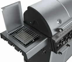Outdoorchef Dualchef S 425 G Edelstahl Gasgrill Mit Seitenkocher + BLAZING ZONE Infrarotbrenner -Grill Verkaufs-Shop Outdoorchef Blazing Zone Dualchef 18 212 80 eingebaut aus 1