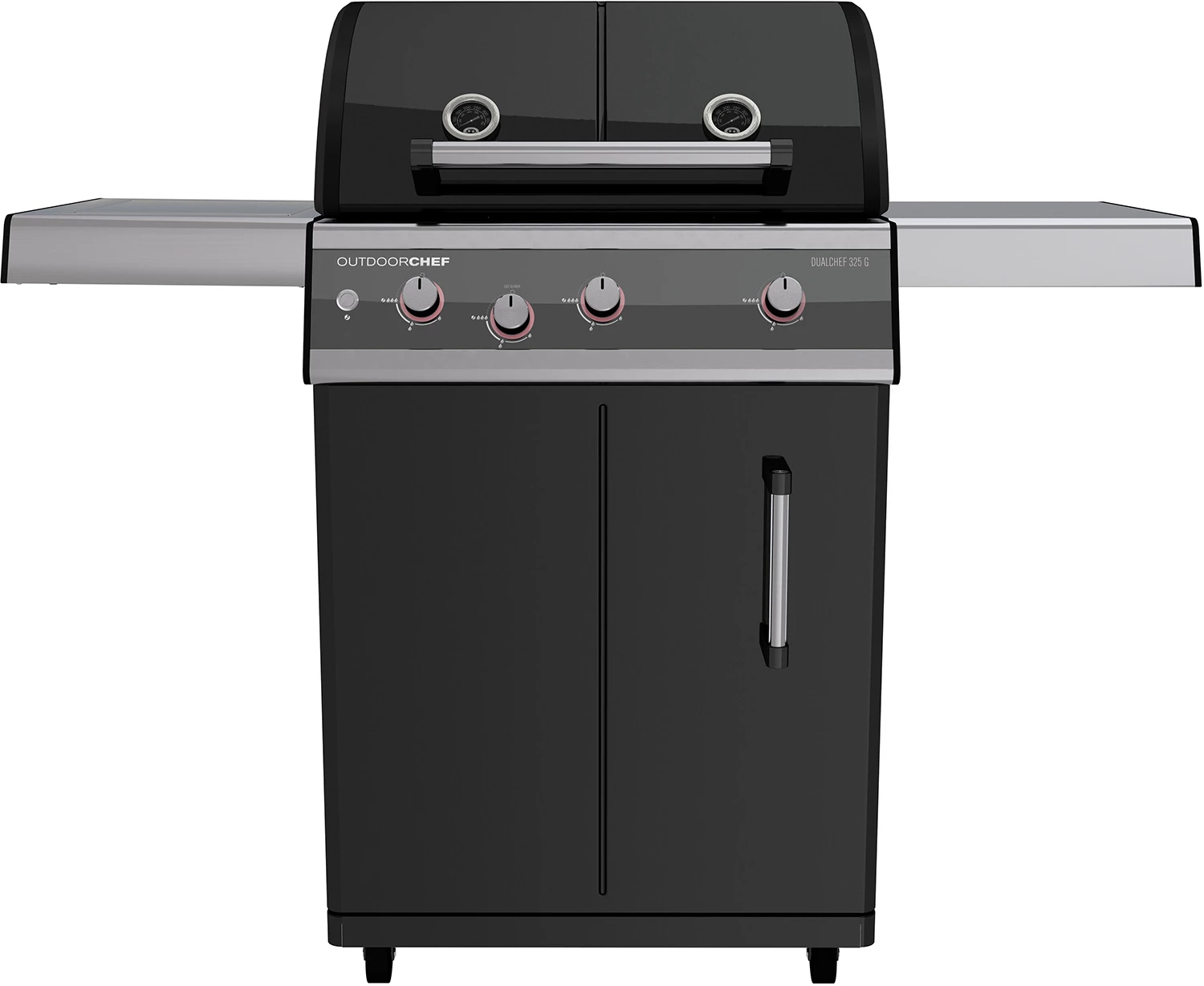 Outdoorchef Dualchef 325 G Gasgrill Mit Seitenkocher + BLAZING ZONE Infrarotbrenner + DGS Gusseisen Grillrost 2 Stk. + DGS Gemüse Grillrost 2 Stk. 2 Outdoorchef Dualchef 325 G Gasgrill Mit Seitenkocher + BLAZING ZONE Infrarotbrenner + DGS Gusseisen Grillrost 2 Stk. + DGS Gemüse Grillrost 2 Stk. – Bild 2