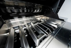 Outdoorchef Dualchef S 425 G Edelstahl Gasgrill Mit Seitenkocher + BLAZING ZONE Infrarotbrenner -Grill Verkaufs-Shop Outdoorchef Dualchef S 425 G Edelstahlbrenner 1